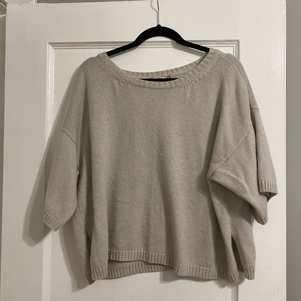 Calypso St Barth Cashmere Crop Sweater